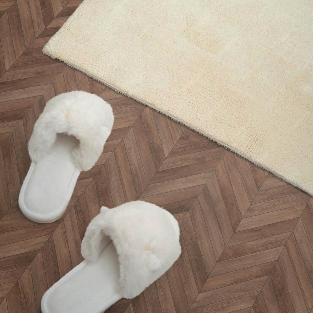 Komplet Kafelków Pcv Z Dekorem Do Kuchni Lub Łazienki Wzór W Jodełkę 9X30X30 Cm