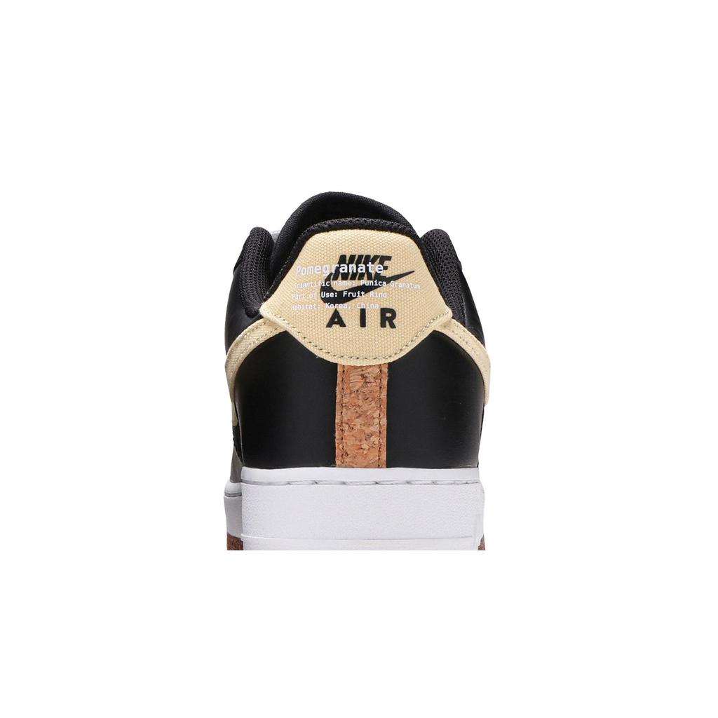 Nike Air Force 1 '07 LV8 'Pomegranate' (Unisex) Black / Solar Flare / White / Black Skateboard Shoes CZ0338 001