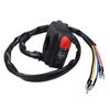 22mm Handlebar Fog Light Start Kill Switch 12V