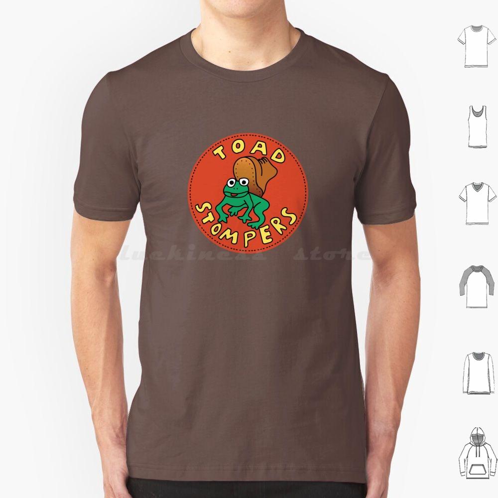 Hell Comes To FrogtownToad Stomper Badge T Shirt 6xl Cotton Cool Tee Hell Comes To Frogtown Roddy Piper Cult Movie Film Toad