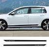 Наклейки на боковые двери автомобиля для Volkswagen VW Golf 7 MK7 Виниловая пленка Длинные полосы Наклейки Стайлинг автомобилей Тюнинг Автоаксессуары