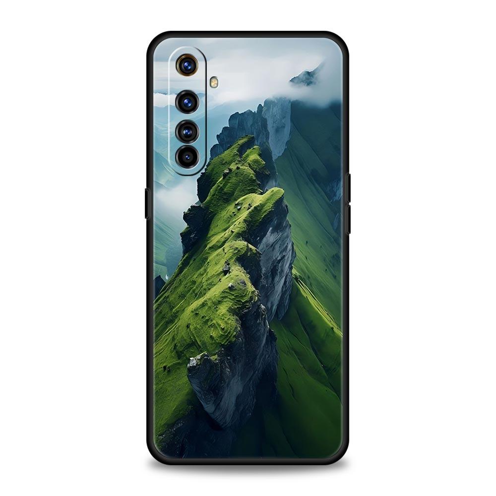 Чехол для телефона 'Счастливая трава' для Realme 12 11 10 9 8 5G 7 6 GT5 GT3 GT2 Pro Plus C21 C11 C25 C35 Для Realme GT Neo 2 3 3T Мягкий чехол 5