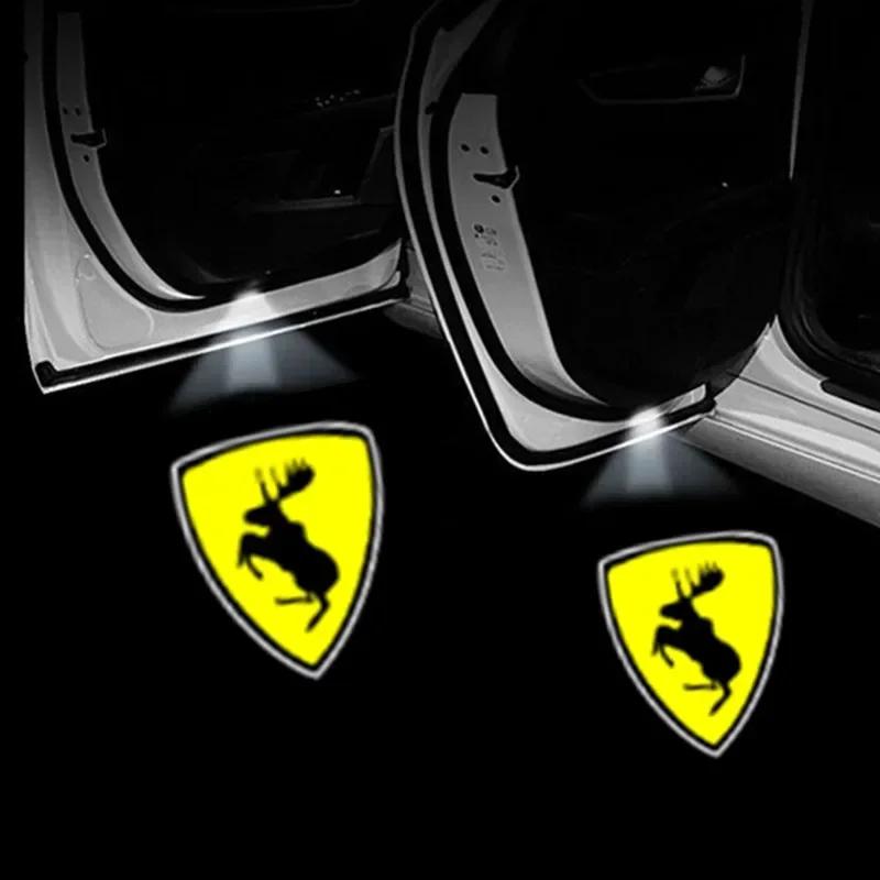 2PCS Led Car Door Welcome Light Laser Logo Projector For Volvo XC40 XC90 V40 V90 V60 XC60 S80 S60 S90 V70 XC70 Car Goods