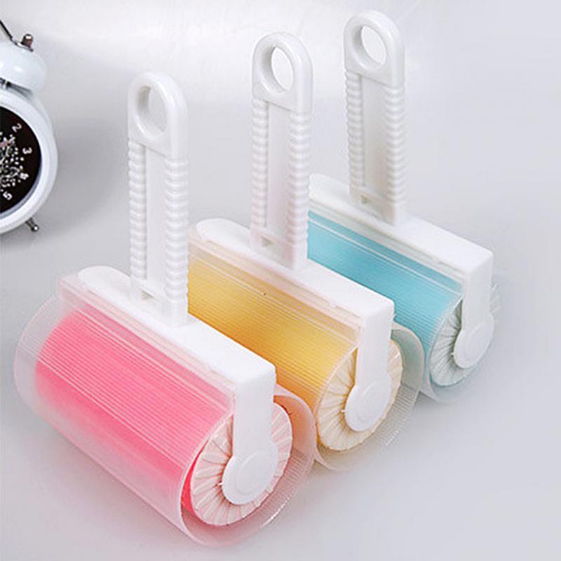 Washable Roller Cleaner Lint Sticky Picker Pet Hair Fluff Remover Brush Reusable Cleaning Brushes
