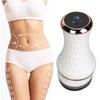 Массажер от целлюлита перезаряжаемый ручной скульптурирующий с губчатой насадкой электрический аппарат для контурирования тела для шеи талии плеч белый