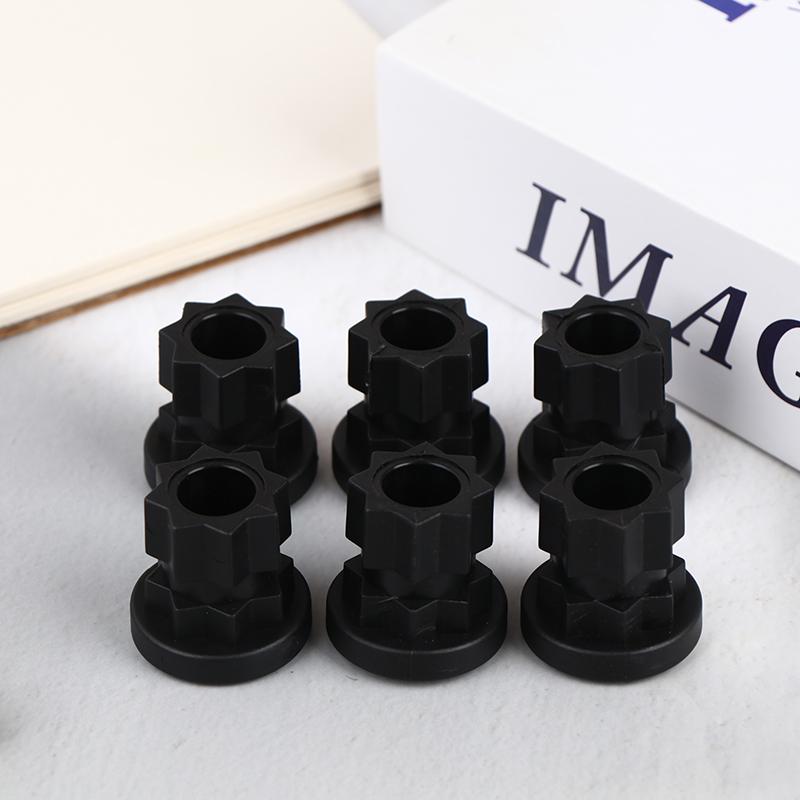 2/4/6Pcs Nylon Rail Adapter Track Mounting Base Track Gear Adapter Kayak Track Mount For Kayak Boat Angler Fishing Rod