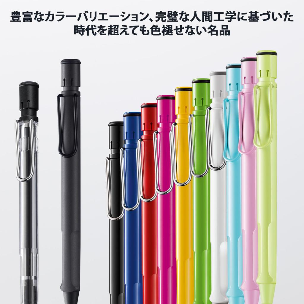 Механический карандаш LAMY Safari Spring Green Эргономичный захват Механический карандаш с прочным корпусом из АБС-пластика Идеально подходит для письма и рисования Включает