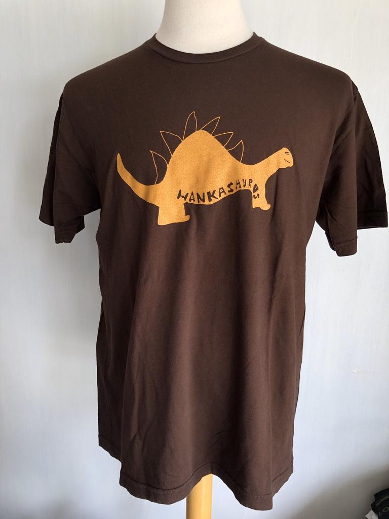 WANKASAURUS Official Dinosaur x Wanker Funny T-Shirt by Bogus Size S/M/L/XL