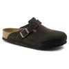 Бостон Birkenstock Мягкая стелька Замша 'Мокко' 0660461