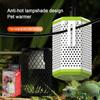 Can Be Hung and Side-mounted High Temperature and Durable Without Deformation Anti-Scald Mesh Cover Reptiles Heat Lamp Lampshade