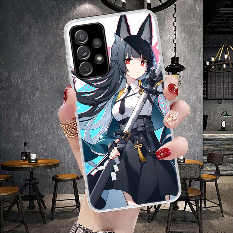 Hoshimi Miyabi Zenless Zone Zero ZZZ Мягкий чехол для телефона для Samsung Galaxy A12 A22 A32 A52 A72 A02S A51 A50S A71 A70 A31 A20S Note