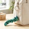 Novelty Gift for Holidays 3D Printed Articulated Fox Keychain, Flexible Joint Animal Pendant with Metal Fun Desk Decoration Key Ring, Creative