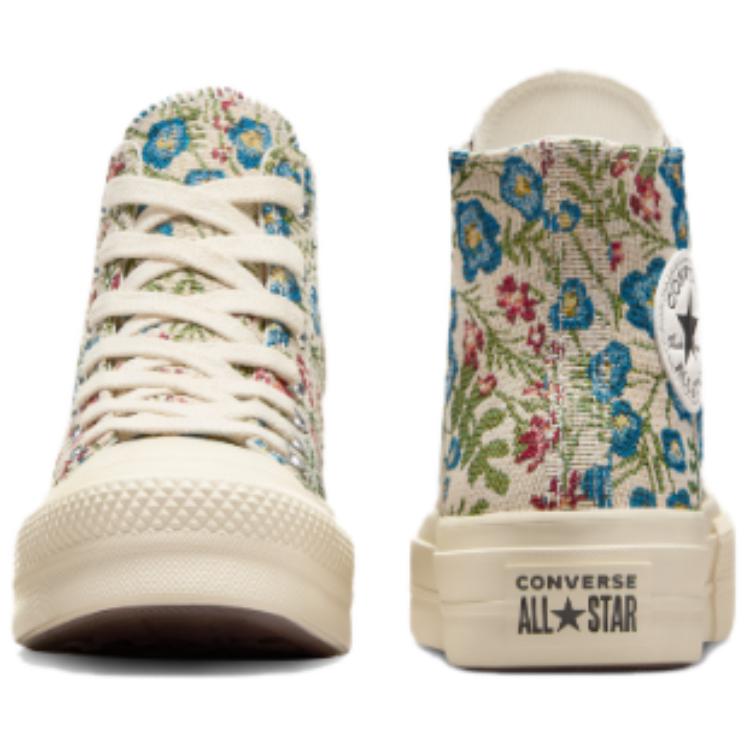 Converse Женские кеды Chuck Taylor All Star Lift Platform High 'Floral Tapestry'