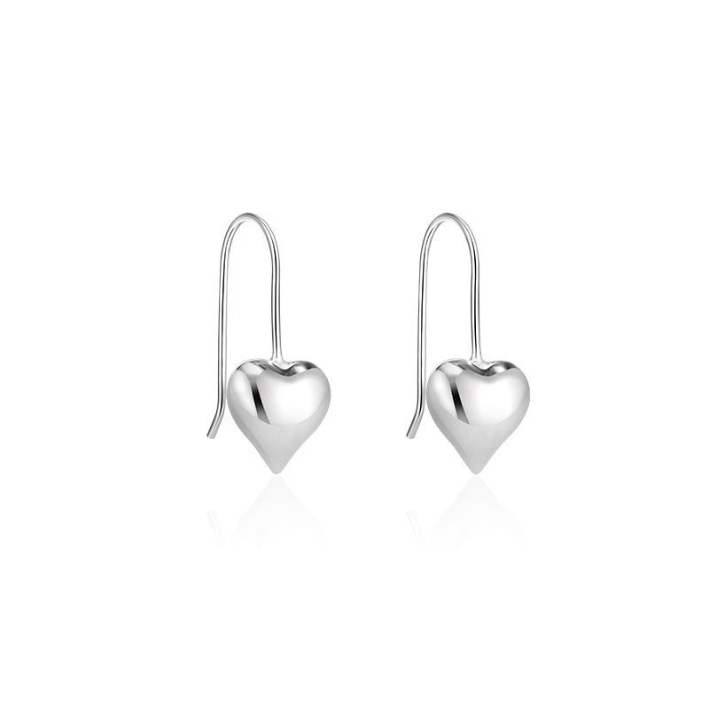 2022 High-End Heart Earrings: Women's 925 Sterling Silver, Summer Style