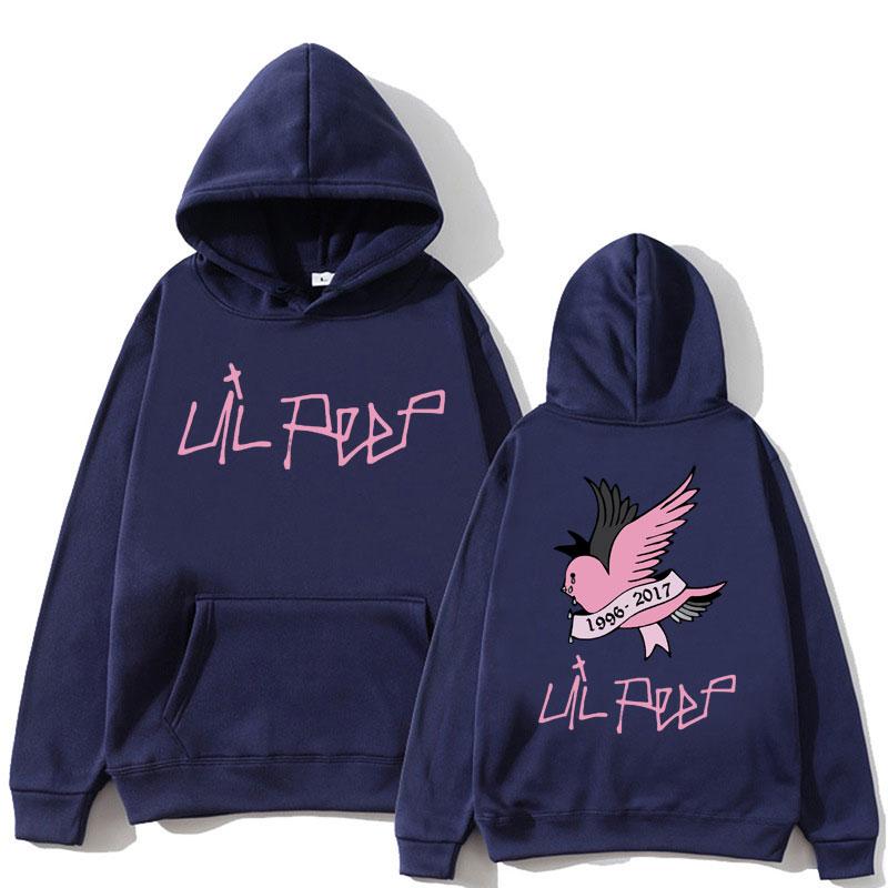 Худи с принтом 'Pink Crybaby' от рэпера Lil Peep, унисекс, модное, в стиле Харадзюку, хип-хоп, оверсайз, флисовое, повседневное, пуловер