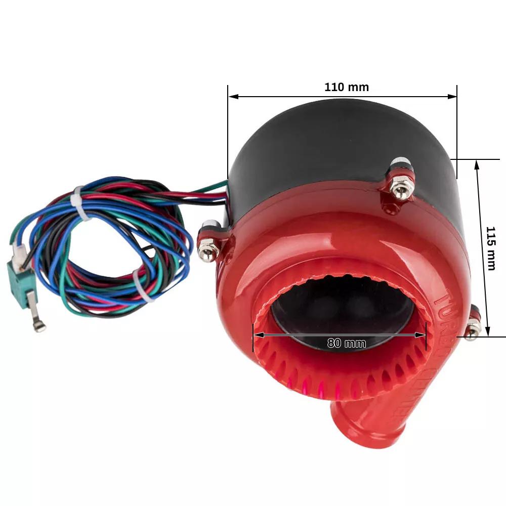 Electric Turbo Sound Electronic Car Fake Dump Valve Simulator Blow Off Valve BOV