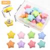 20/50Pcs 3D Star Shape Pushpins Macaron Blackboard Push Pins Portable Decorative Studs  Corkboard