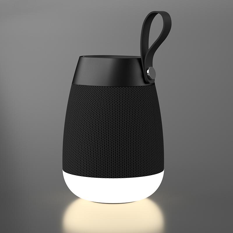Rockmia Audio EBS-702 Mini Portable RGB Speaker Bluetooth 5.0 Outdoor Wireless Music Box With Colorful LED Light Camping Ridding
