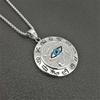 1 Pcs Zinc Alloy Alloy Pendant Necklace Horus Eye God's Eye Necklace Amulet Necklace  Woman's