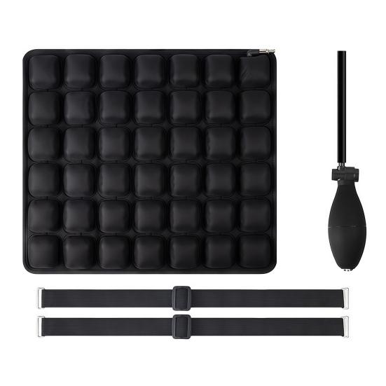 Inflatable Air Cushion for Office Chair Portable TPU Seat Pad with Built-in Pump Foldable Hip Support