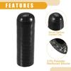 10mm 0.39" ID Universal Silicone Coolant Cap Intake Vacuum Hose End Plug Black