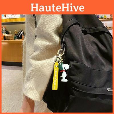 Очаровательный плюшевый брелок Snoopy, популярный мультяшный брелок, идеально подходит для подарков парам