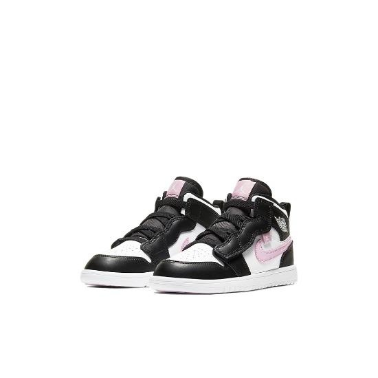 Air Jordan 1 Mid ALT PS Белый Светло-арктический розовый AT4612-103