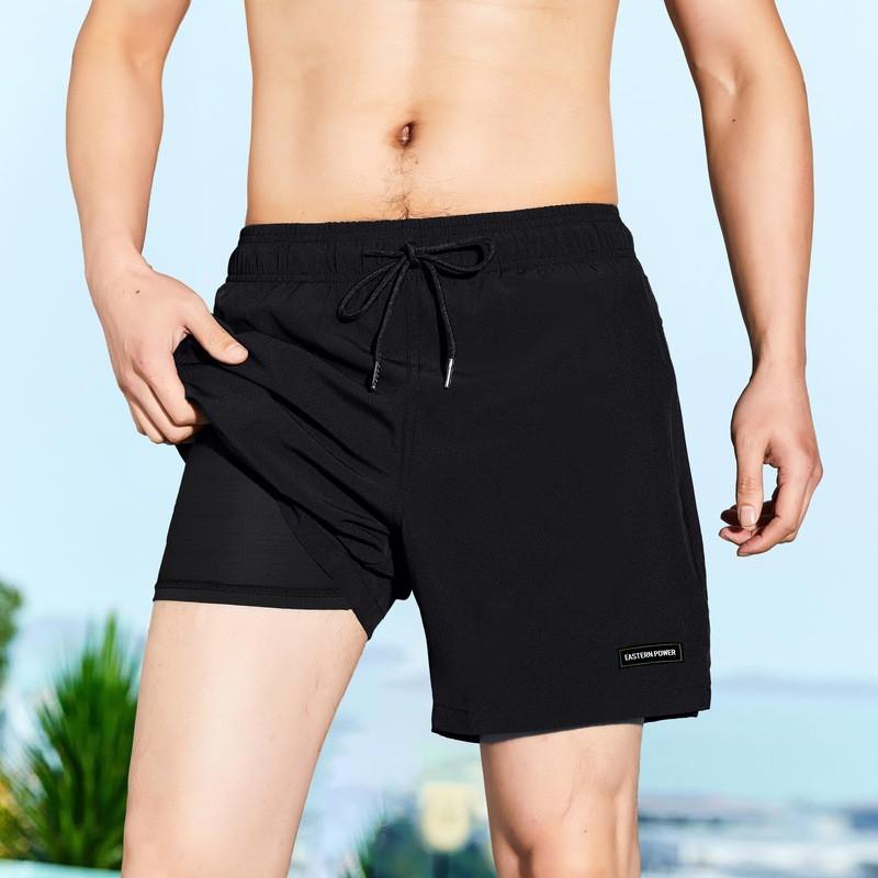 Mens Quick-Dry Surf Swim Trunks With Soft Inner Lining Beach Vacation Wear
