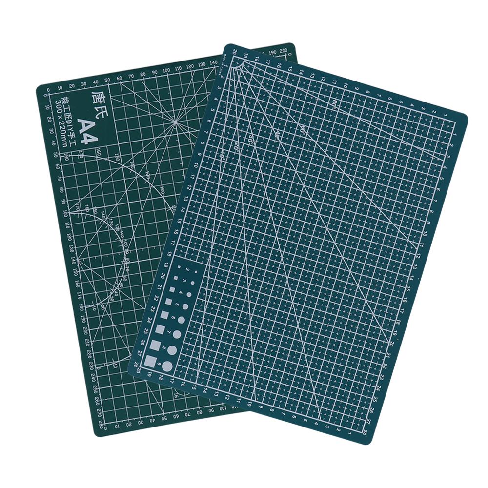 30*22 см Ткань Кожа Ремесло Картон Инструмент Для Шитья Коврик Для Резки А4 Сетка Линии Пластина Для Резки Бумага Картон