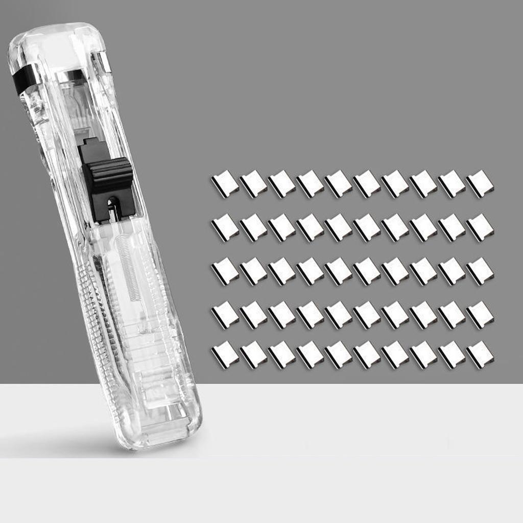 Paper Clam Многоцелевой практичный экономящий время ручной диспенсер для скрепок для документов №