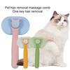 Stainless Steel Needle Brush Anti-Static Cleaning Cats Pet Comb for Gentle Hair Removal Massage