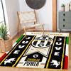 Juventus Customized Name Carpet Suitable for Balcony Study room Playrooms Dormitory Anti-slip Rug Office home decor Birthday/Christmas Gift