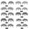 Fake Eyelashes No Glue Needed Thick Natural Curly Reusable 3D Mink Self-adhesive False Eyelashes