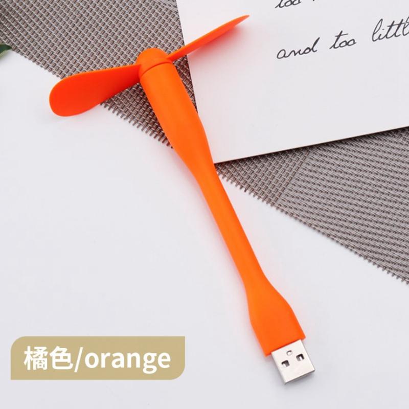 Мини USB-вентилятор Гибкий сгибающийся вентилятор для Power Bank, ноутбука, ПК, сетевого адаптера Портативный ручной вентилятор для охлаждения компьютера Летний гаджет