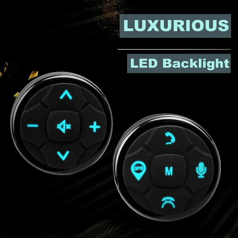Универсальный автомобильный руль с GPS-приемником, беспроводной смарт-кнопочный пульт дистанционного управления