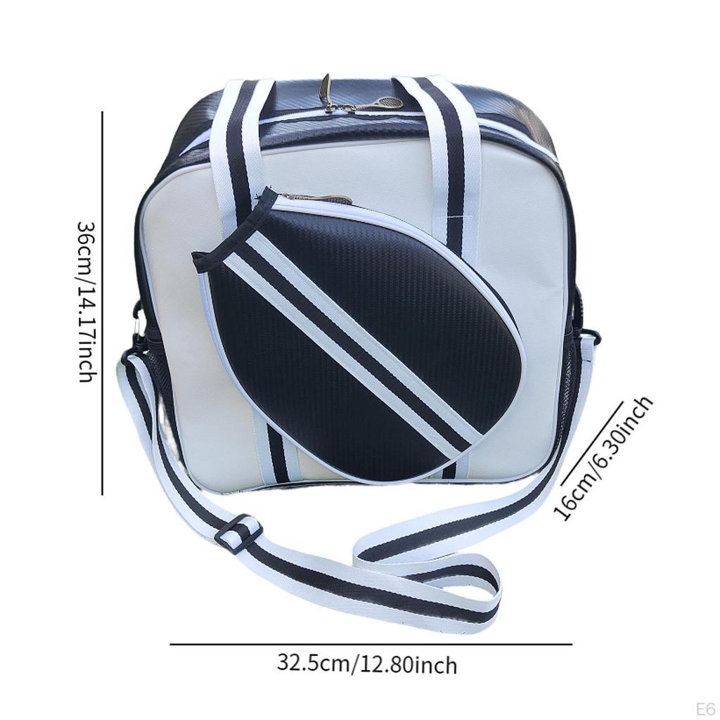 Сумка для пиклбола, держатель для ракетки через плечо, сумка для фитнеса, для взрослых