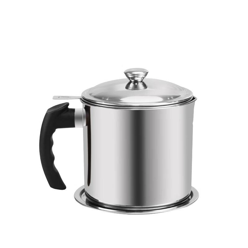 Lechu Heli 1.3L 304 Stainless Steel Oil Filter Pot