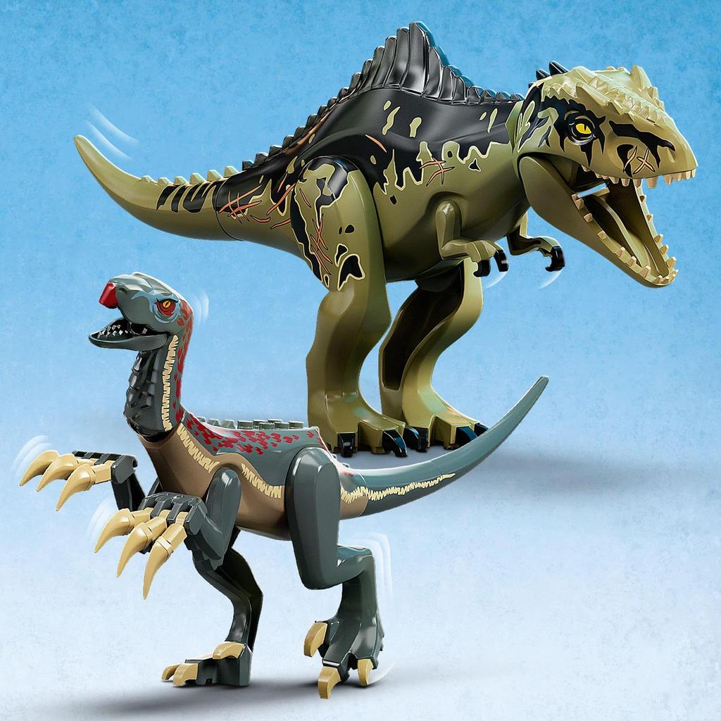LEGO Jurassic World Гиганотозавр и Теризинозавр Натиск Игрушка Игрушка Подарок День Рождения Блок Рождество Мальчики Девочки Дети 9 Лет 10 Лет