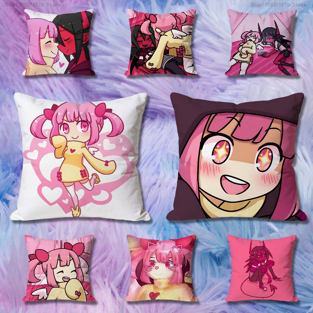 Game CContract DDemon Pillow Cases for Bedroom Living Room Sofa Home Decor Polyester Cushion Cover with Zipper