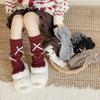Knitted Mid-Calf Sock Thickened Hosiery New Boot Covers  Kids