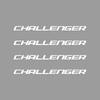 Car Windshield Wiper Stickers Accessories For Dodge AVENGER CALIBER CARAVAN CHALLENGER CHARGER DART DURANGO JOURNEY NITRO RAM U777