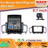9.7" Vertical Style Tesla Screen Car Radio For Nissan Quest Elgrand E52 2011-2016 GPS Navigation Multimedia Player Carplay 2din