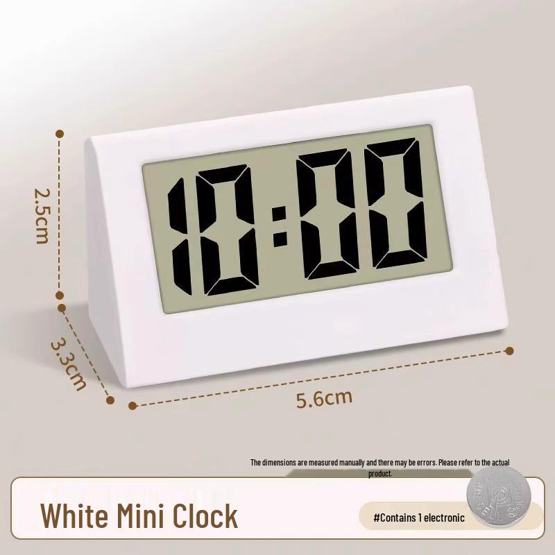 Mini Digital Desktop Clock - Cute Decorative Tabletop Clock for Students
