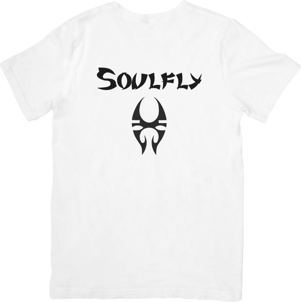 Soulfly music Vintage Retro Fit for Unisex women Quality Cotton TShirts