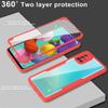 360°Full Protection Phone Case For Samsung Galaxy A51 A52 A52S A53 A54 A55 A56 Double-Sided Transparent Bumper Shockproof Cover
