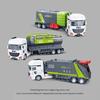 1PC Large Garbage Truck Simulation Project Sanitation Truck Sweeper Sorting Bucket Children Boy Alloy Toy Car