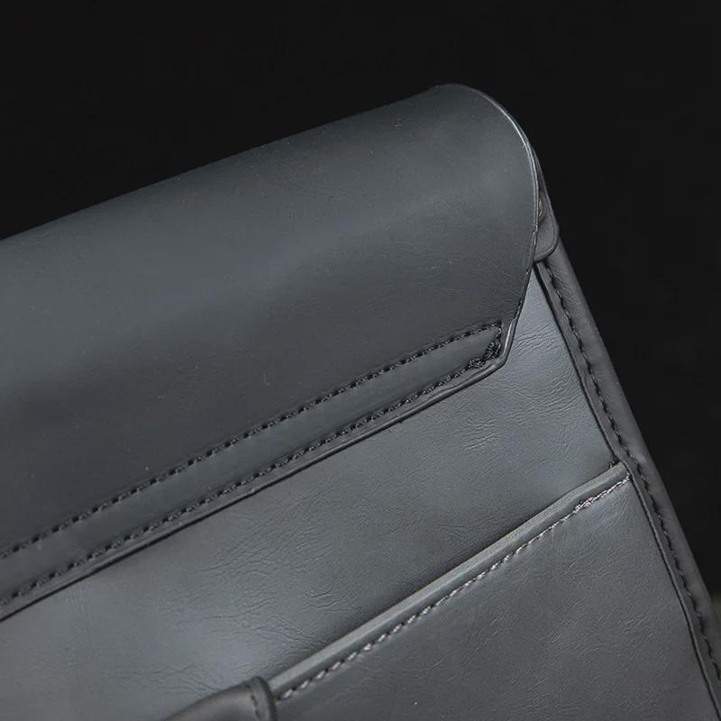 Винтажный мужской портфель и сумка через плечо из кожи Crazy Horse