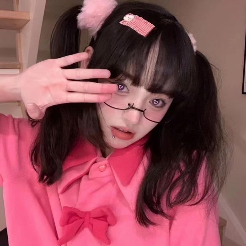 Girls Mink Fur Ponytail Holder Elastic Plush Hair Ring Faux Rabbit Fur Scrunchies Hair Rope Elastic