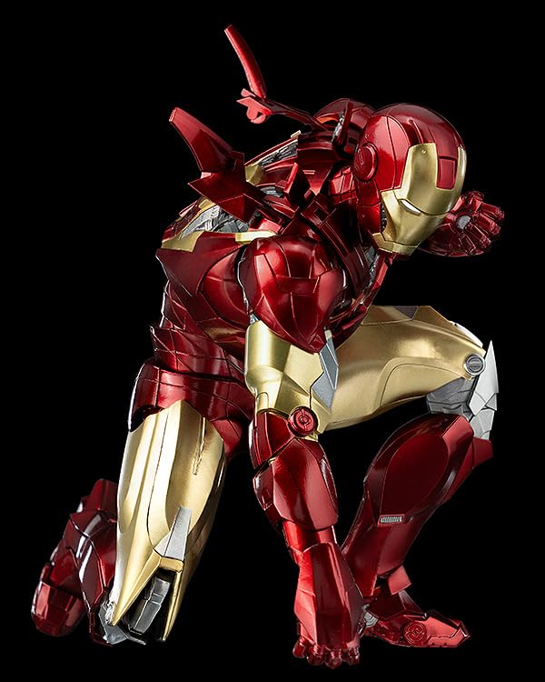 DLX Marvel Studios The Infinity Saga Iron Man Mark 6 Iron Man Mark Scale Metal Painted Movable Figure [DLX 6] 1/12 ABS&PVC&zinc Alloy&other