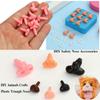 10pcs Plastic Toys DIY Tool Dolls Accessories Safety Parts Doll Noses Triangle Nose